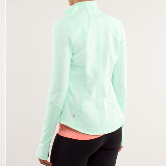 lululemon athletica Jackets & Blazers - lululemon Forme Jacket - Fresh Teal - Size 6